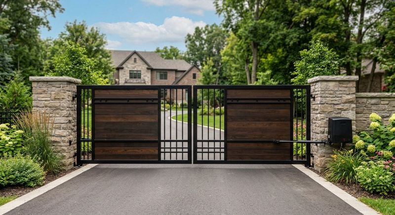 Automatic Gate Installation in Naperville, IL