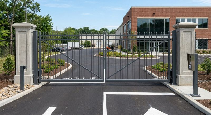Commercial Gate Installation in South Houston, TX
