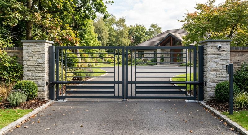 Driveway Gate Installation in Mcdonough, GA