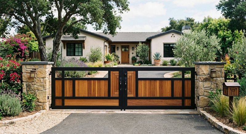 Driveway Gate Installation in Cumming, GA
