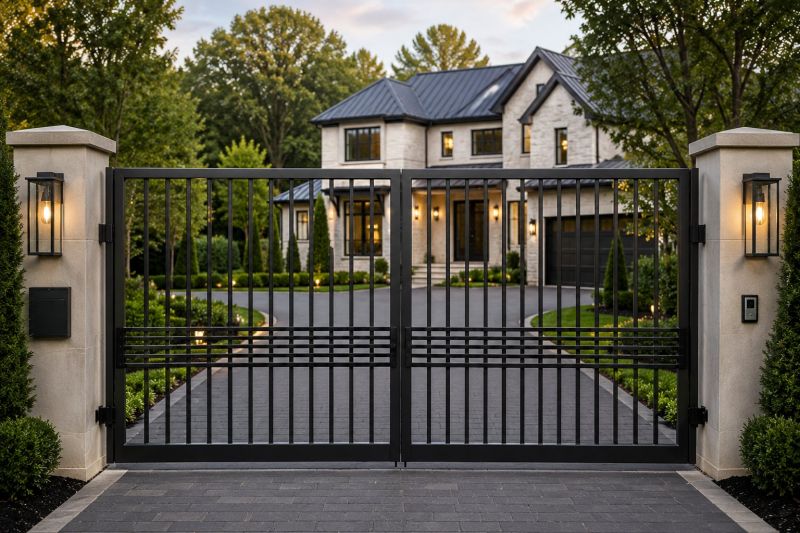 Entrance Gate Installation in Franklin, TN